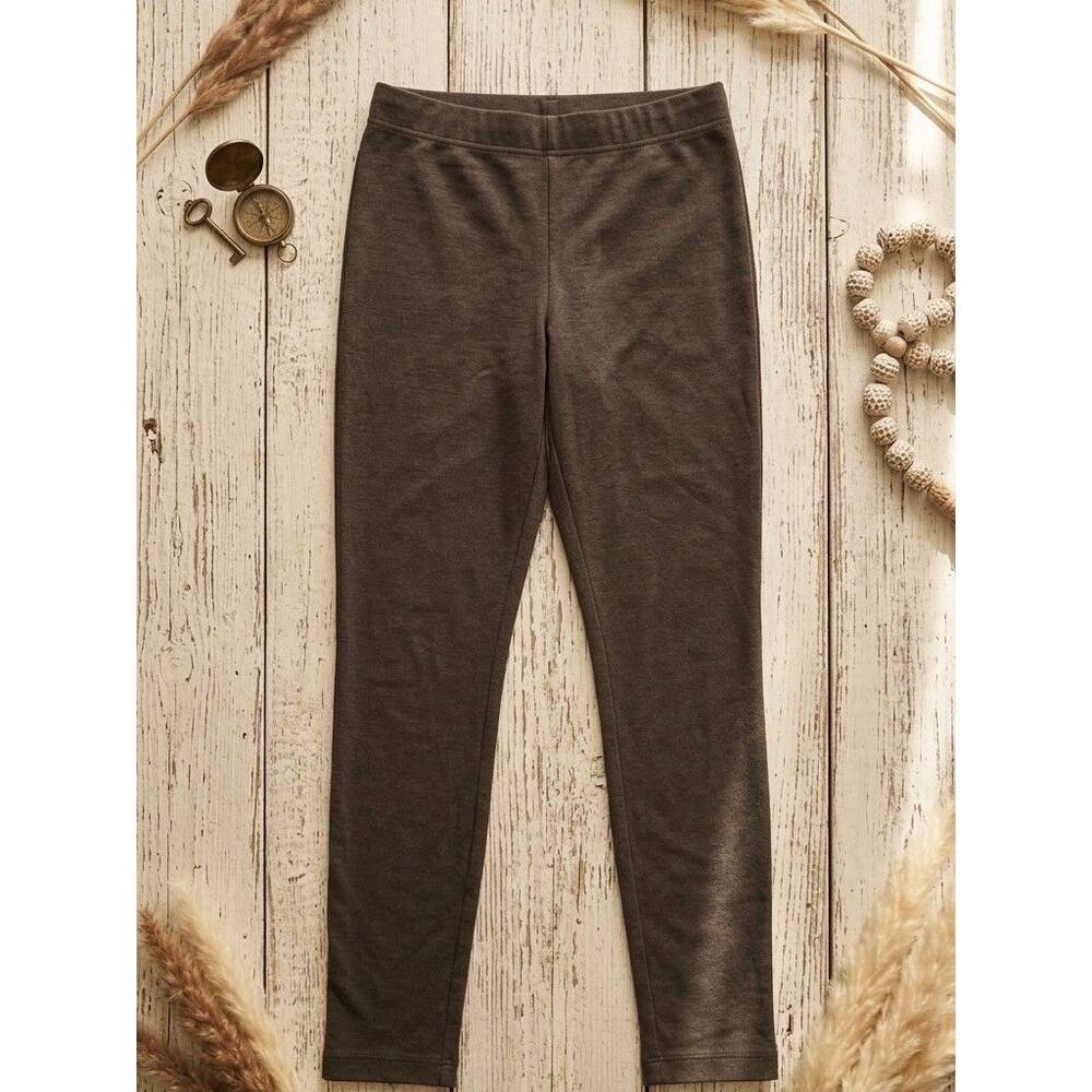 Meme Women's Brown Stretch Leggings